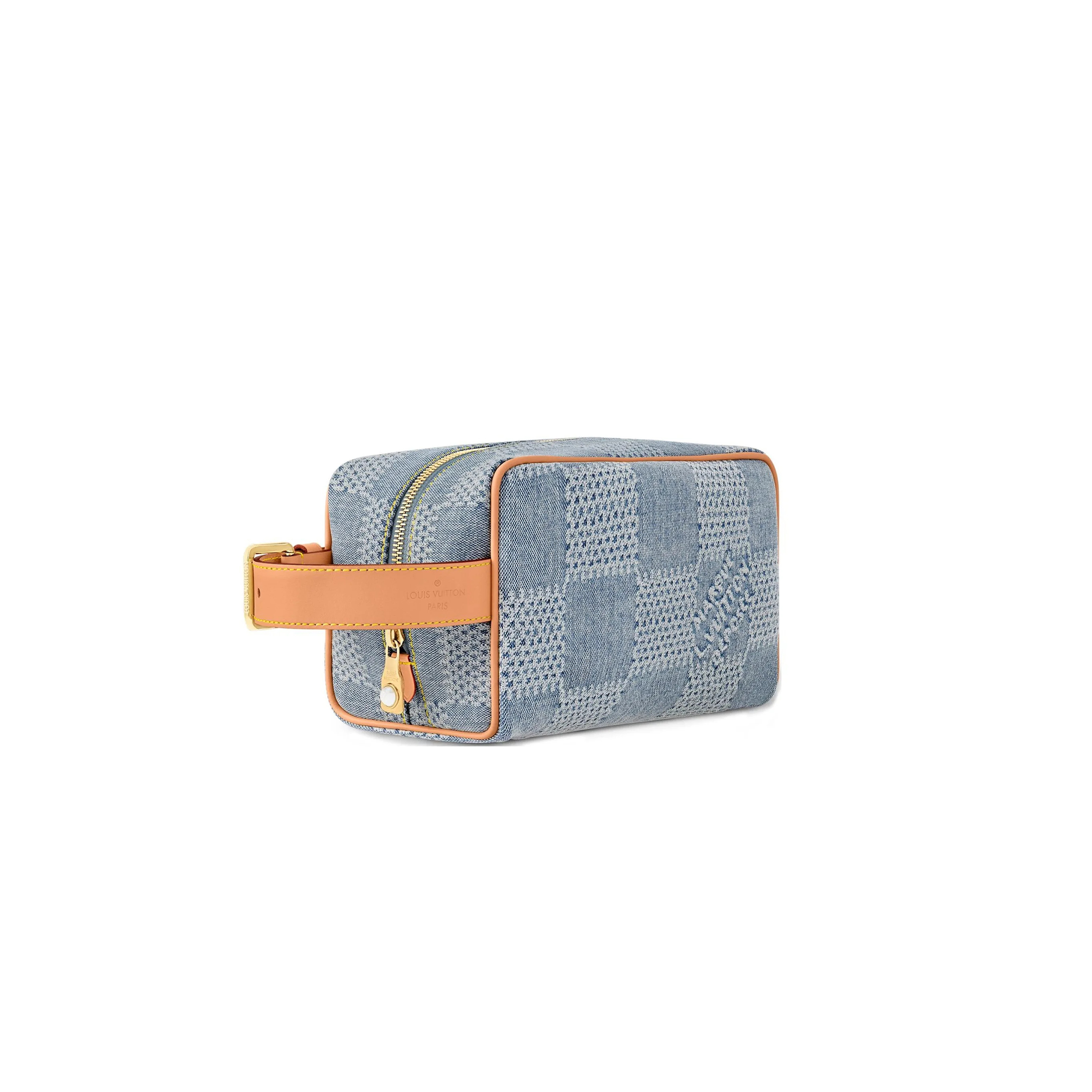LOUIS VUITTON DENIM LOCKER DOPP KIT N40753 (23*13*12cm)